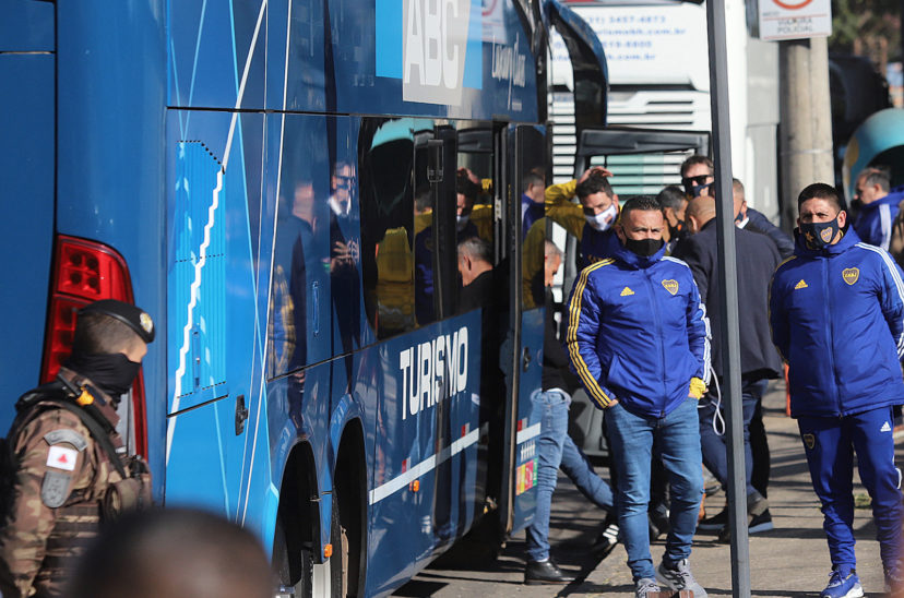 Micro de Boca Atlético Mineiro