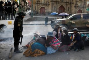 Reresión en Bolivia