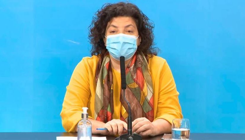 Ministra de Salud Carla Vizzotti