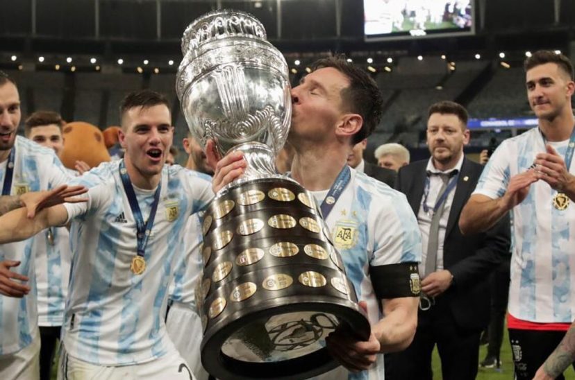 Diego Maradona Messi Copa América