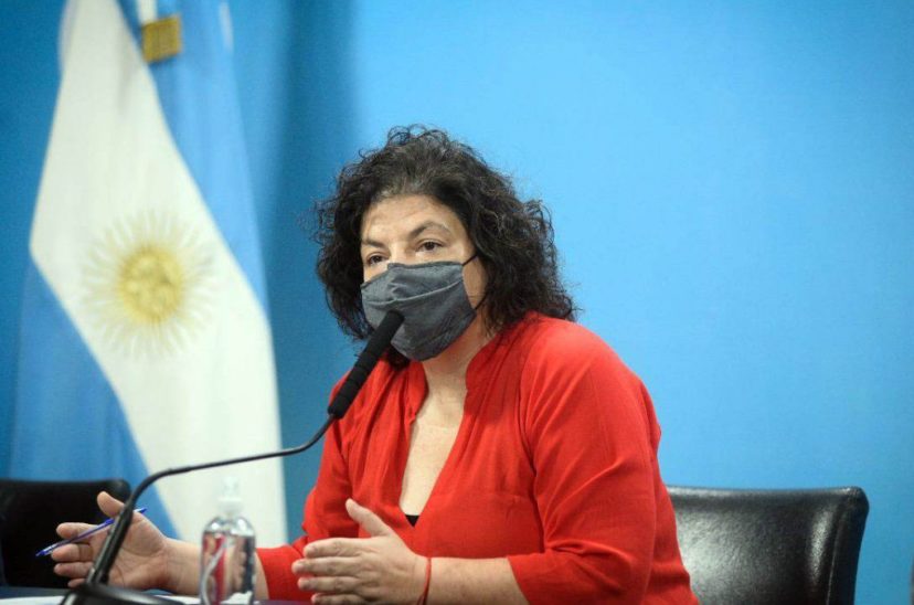 Ministra de Salud Carla Vizzotti