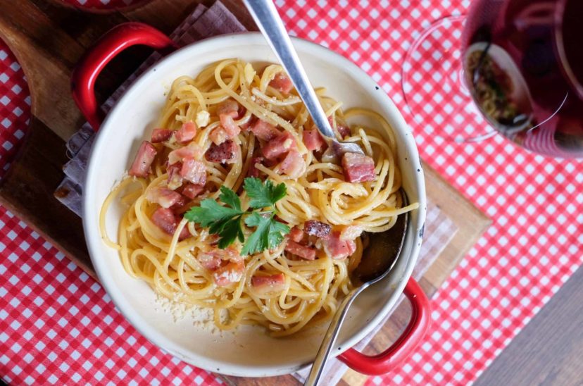 Pasta a la carbonara