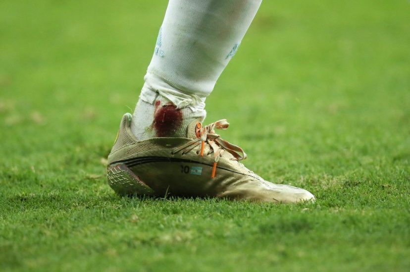 Tobillo Messi