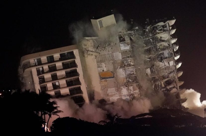 Derrumbe edificio Miami