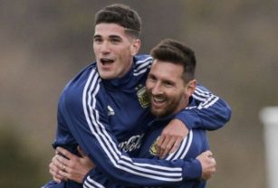 De Paul y Messi