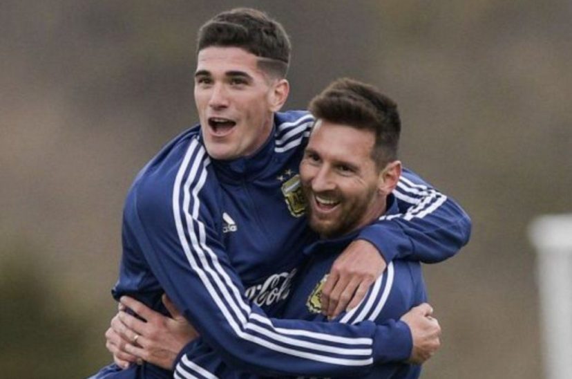 De Paul y Messi
