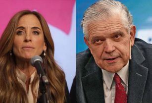 Victoria Tolosa Paz y Ricardo López Murphy