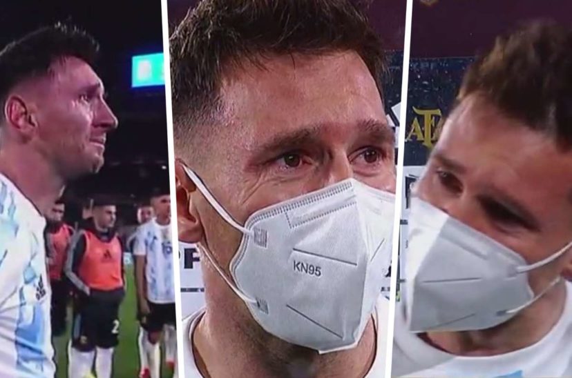 Messi Llanto Copa América Eliminatorias