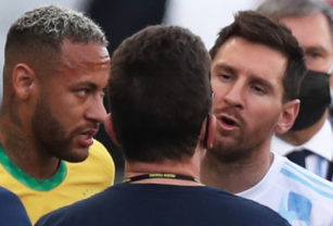 Messi Neymar Brasil