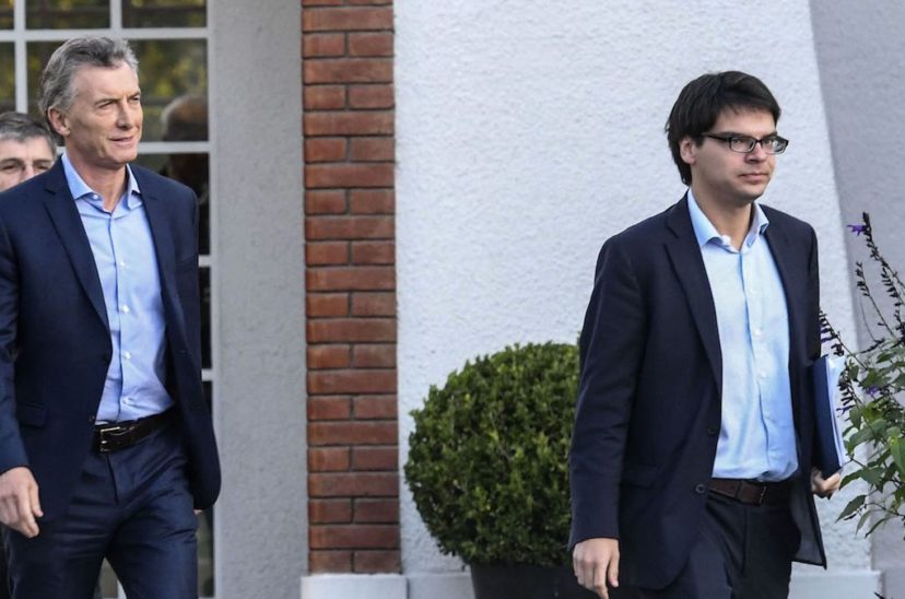 mauricio-macri-y-dario-nieto. Telam.