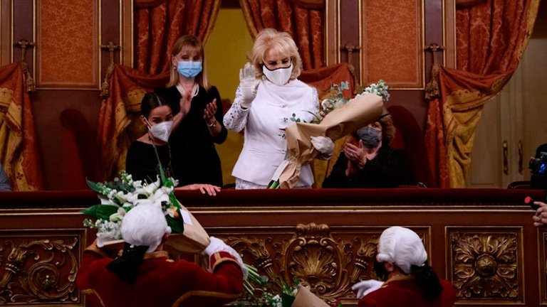 Mirtha Legrand en el Teatro Colón