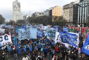 Marcha organizaciones sociales