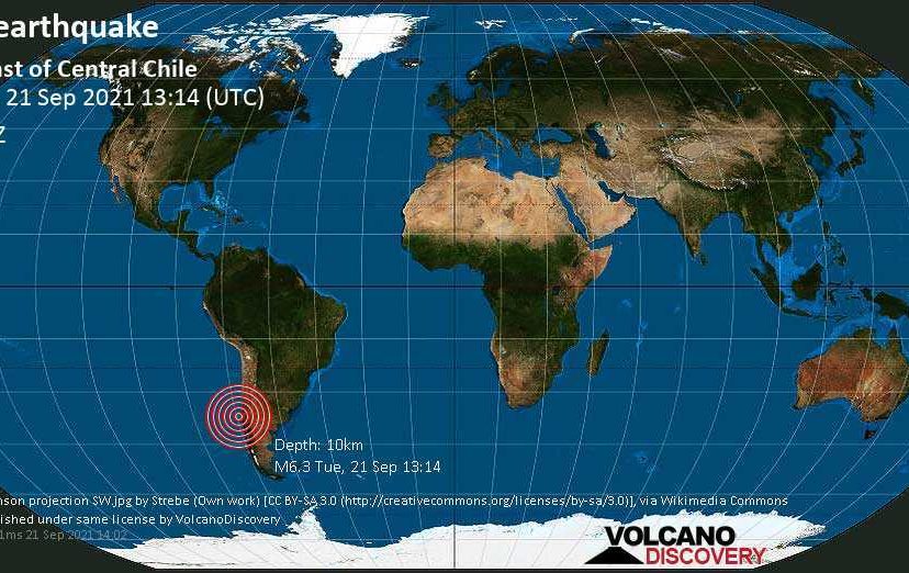 Chile terremoto