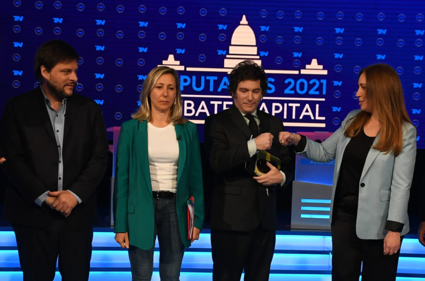 Debate Milei Santoro Vidal Bregman