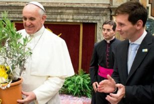 Messi Papa Francisco