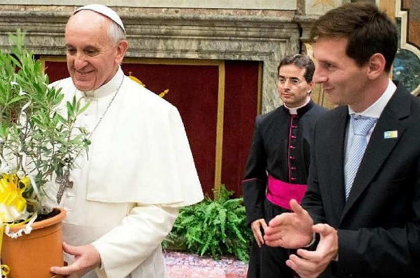 Messi Papa Francisco