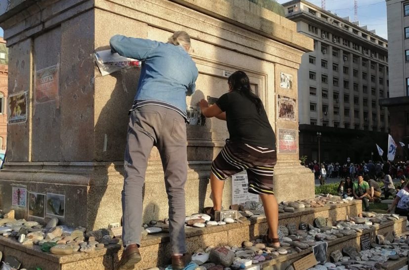 monumento muertos por covid