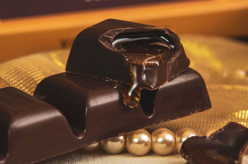 chocolates rellenos de vino
