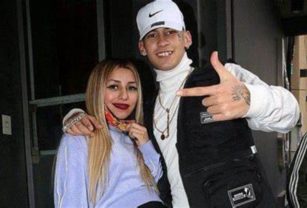 L-Gante y Tamara Báez