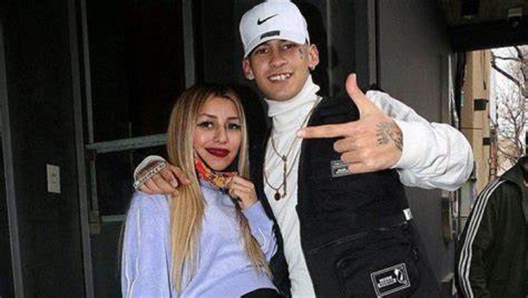 L-Gante y Tamara Báez