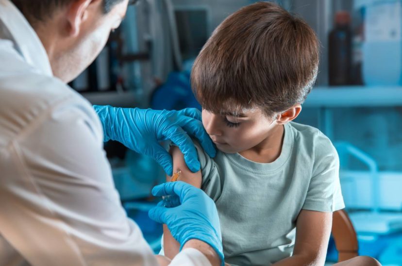 Vacunación niños