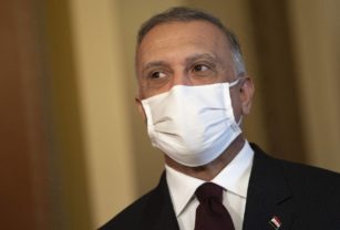 El primer ministro de Irak, Mustafa al-Kadhemi,