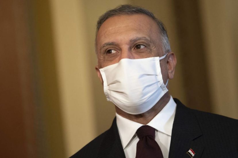 El primer ministro de Irak, Mustafa al-Kadhemi,