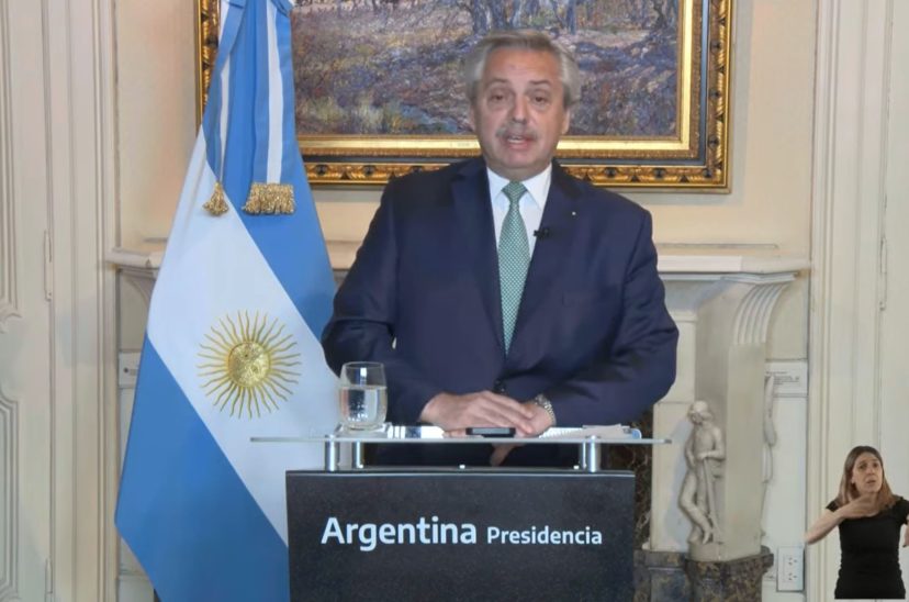 Alberto fernandez - consenso fiscal