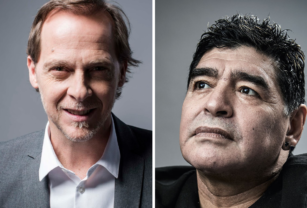 Maradona y Matias Martin