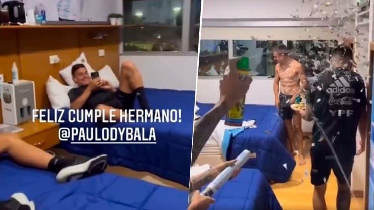 Dybala Festejo