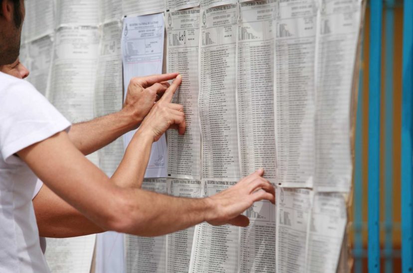 dónde voto