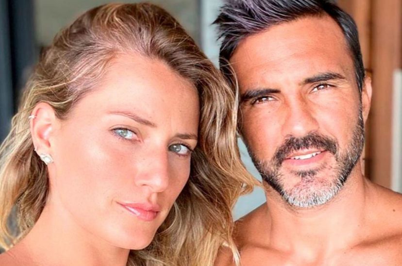 Mica Viciconte y Fabián Cubero