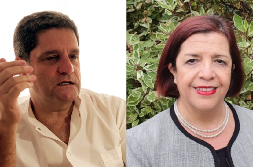 Jorge Tartaglione y Marta Cohen