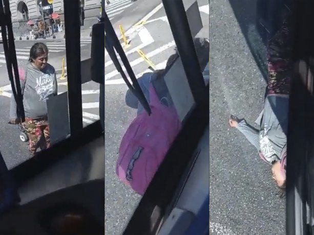 Mujer Atropellada Colectivo