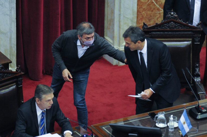 Máximo Kirchner Sergio Massa