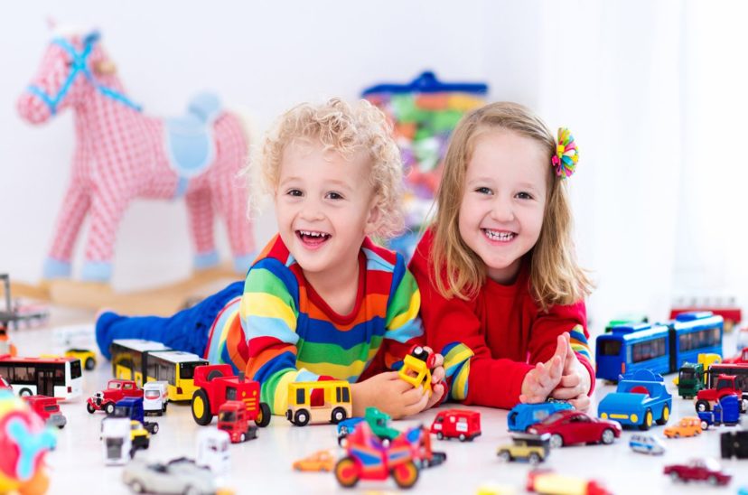 niños jugando