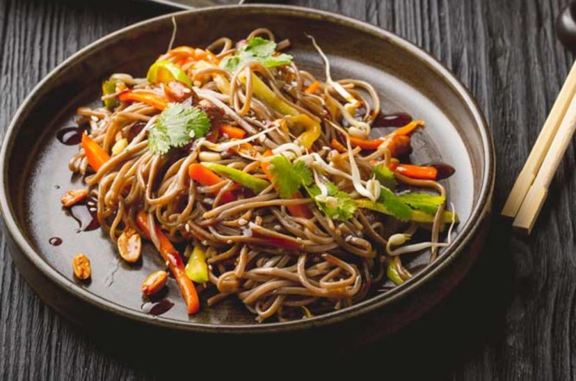Fideos al wok