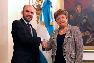 Martín Guzmán y Kristalina Georgieva 1