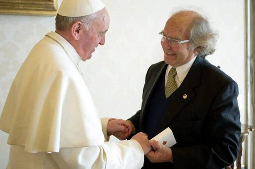 papa Francisco y Perez Esquivel
