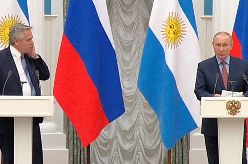 Alberto y putin