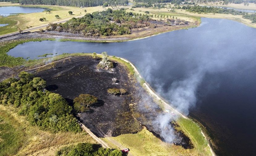 Incendio Corrientes Télam