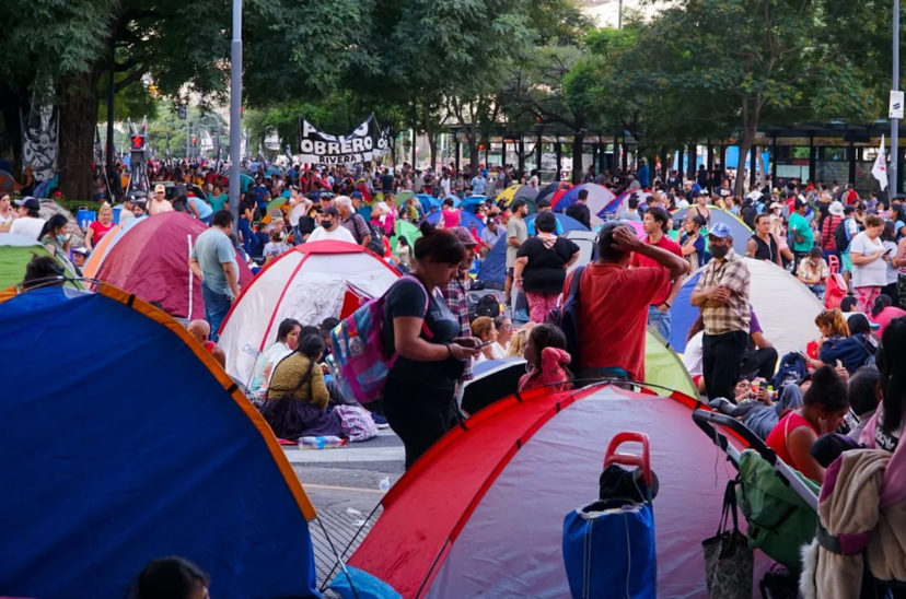 Acampe 9 de Julio Tarjeta Alimentar
