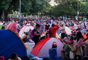 acampe 9 de julio centro
