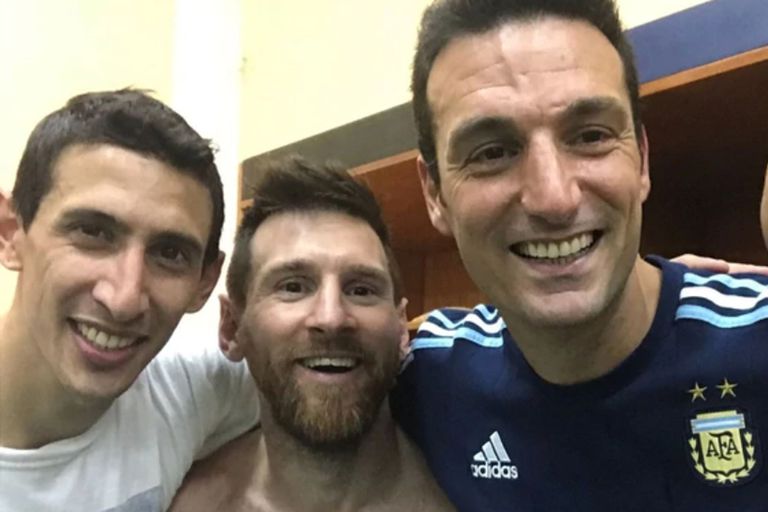 scaloni messi di maria