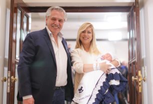 Alberto Fernández y Fabiola Yañez