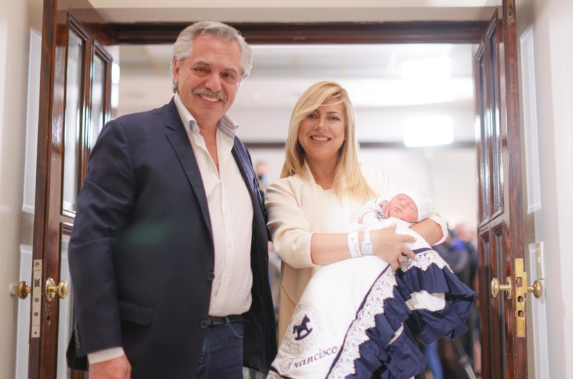 Alberto Fernández y Fabiola Yañez