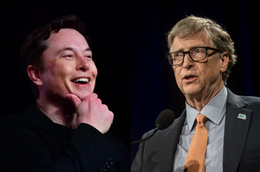 Elon Musk Bill Gates