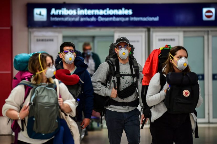 Aeropuerto de Ezeiza. El Gobierno normalizó los ingresos.
