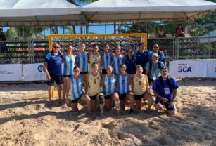 Las Kamikazes, la Selección Argentina de beach handball