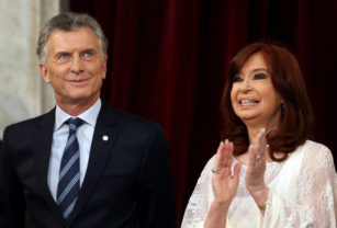 Macri y Cristina